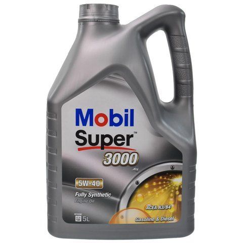 Олива моторна MOBIL Super 3000 x1 A3/B4 5W-40 5 л (156154) 156154 фото