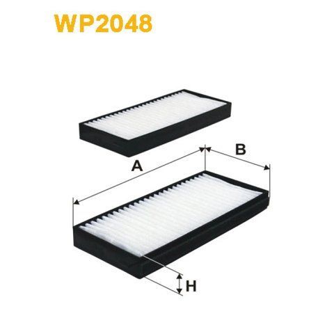 Фільтр салону WIX FILTERS Ssangyong Actyon, Kyron (WP2048) WP2048 фото