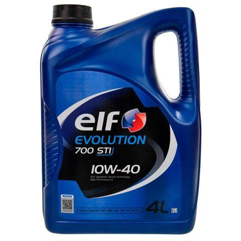 Олива моторна ELF Evolution 700 STI A3/B4 CF/SN 10W-40 4 л (201552) 201552 фото