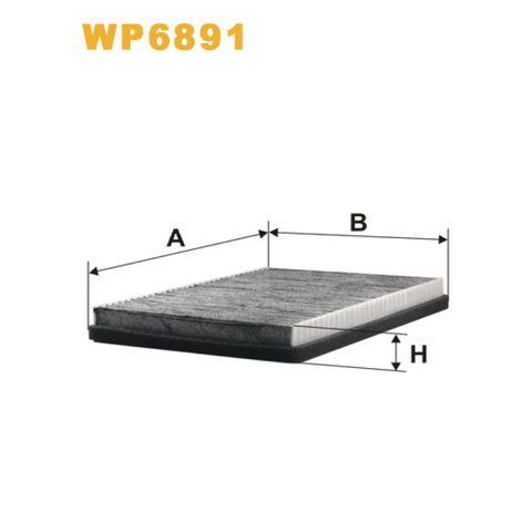 Фільтр повітря Volkswagen Passat (35I) Wix Filters (WP6891) WP6891 фото