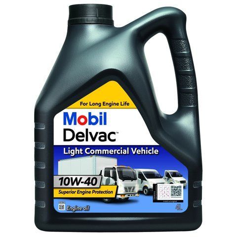 Олива моторна MOBIL Delvac LCV 10W-40 4 л (153745) 154620 фото