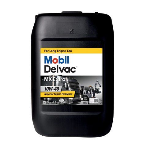 Олива моторна MOBIL Delvac MX Extra 10W-40 20 л (144718/152673) 144718 фото