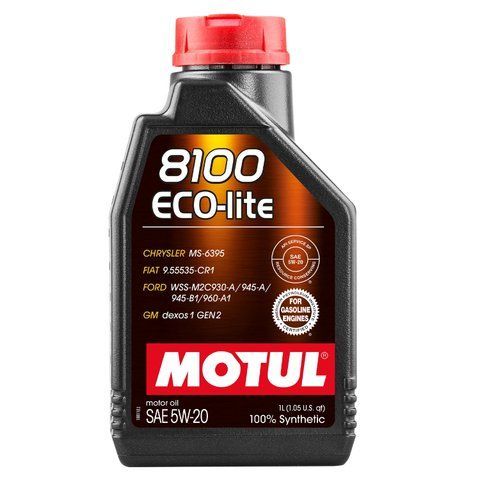 Олива моторна MOTUL 8100 ECO-Lite 5W-20 1 л (109102/841411) 109102 фото