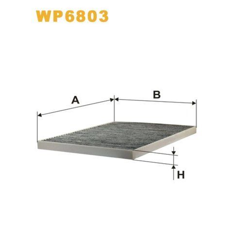 Фільтр салону WIX FILTERS Opel Omega B, Vauxhall Omega B (WP6803) WP6803 фото