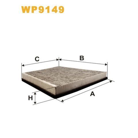 Фільтр салону WIX FILTERS Mercedes CLS (C219), E (W/S211) (WP9149) WP9149 фото
