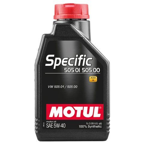 Олива моторна MOTUL Specific 505 01/505 00 5W-40 1 л (101573/842411) 101573 фото