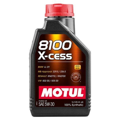 Олива моторна MOTUL 8100 X-cess 5W-30 1 л (108944/368101) 108944 фото