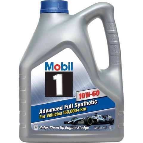 Олива моторна MOBIL Extended Life 10W-60 4 л (152719) 152719 фото
