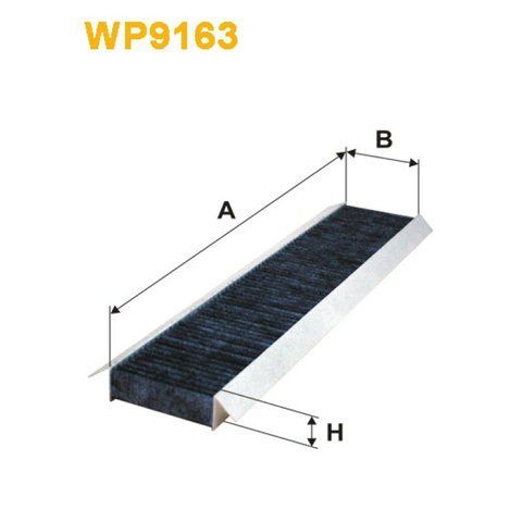 Фільтр салону WIX FILTERS Ford Mondeo III (00-07), Jaguar X-Type (CF1) (WP9163) WP9163 фото