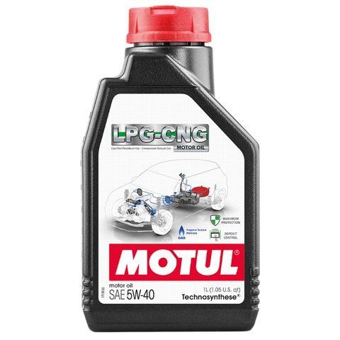 Олива моторна MOTUL LPG-CNG 5W40 1 л (110668) 110668 фото