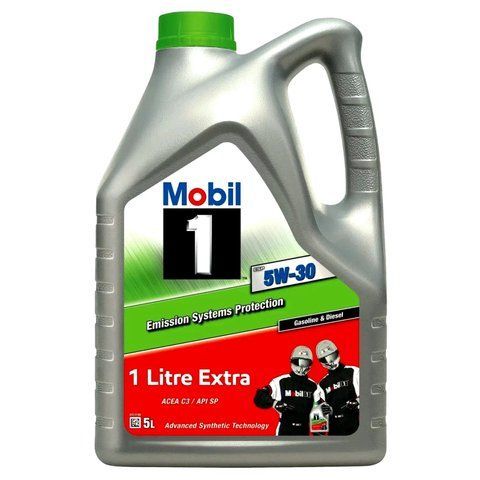 Олива моторна MOBIL M-1 ESP 5W-30 4 л + 1 л (155145) 155145 фото