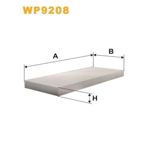 Фільтр салону WIX FILTERS Citroen C8, Jumpy, Fiat Scudo, Ulysse II, Lancia Phedra, Peugeot 807, Ex (WP9208) WP9208 фото