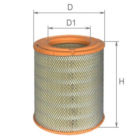 Фільтр повітряний ALPHA FILTER Богдан, Isuzu (AF 0167pe) AF 0167pe фото