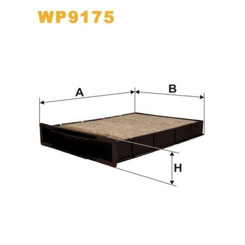 Фільтр салону WIX FILTERS Renault Megane II (WP9175) WP9175 фото