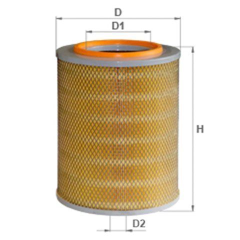Фільтр повітряний ALPHA FILTER ДТ-75М/-75Н, Т-130, Дон-800, СК-5М Нива, ЗІЛ-5301 Бичок, ДЗ-99/-99А, ПАЗ зовнішній (AF 0752pe) AF 0752pe фото